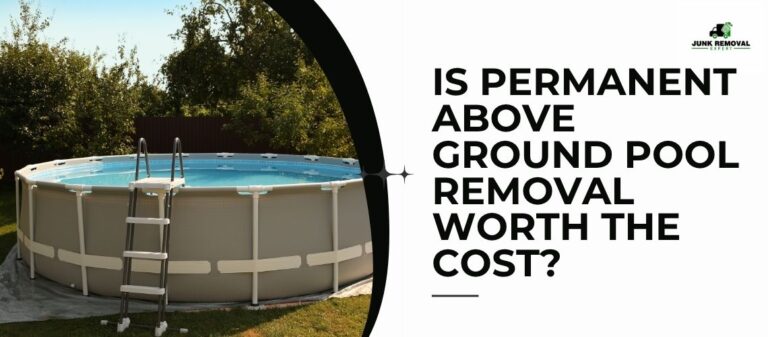 Above Ground Pool Removal